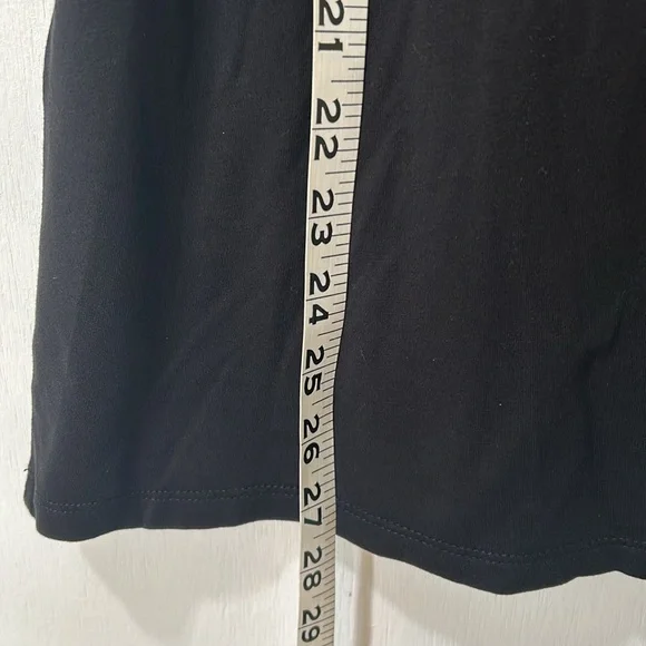 EILEEN FISHER WOMENS SWING TANK TOP SLEEVELESS BLACK OVERSIZED Sz XS - Picture 7 of 11